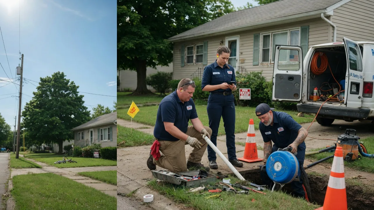 Sewer Line Repair in Lansing, KS near me